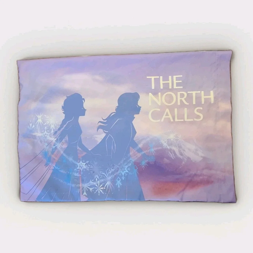 Disney Frozen Anna Elsa Standard Pillowcase Double-Sided Trust Your Journey